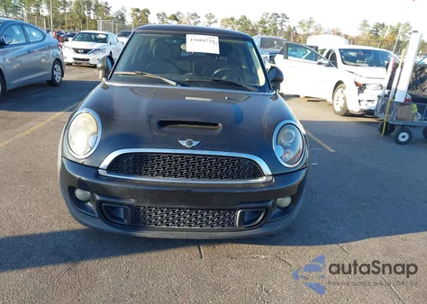 2013 Mini Hardtop Cooper S z USA, uszkodzony, nr VIN WMWSV3C53DT480149